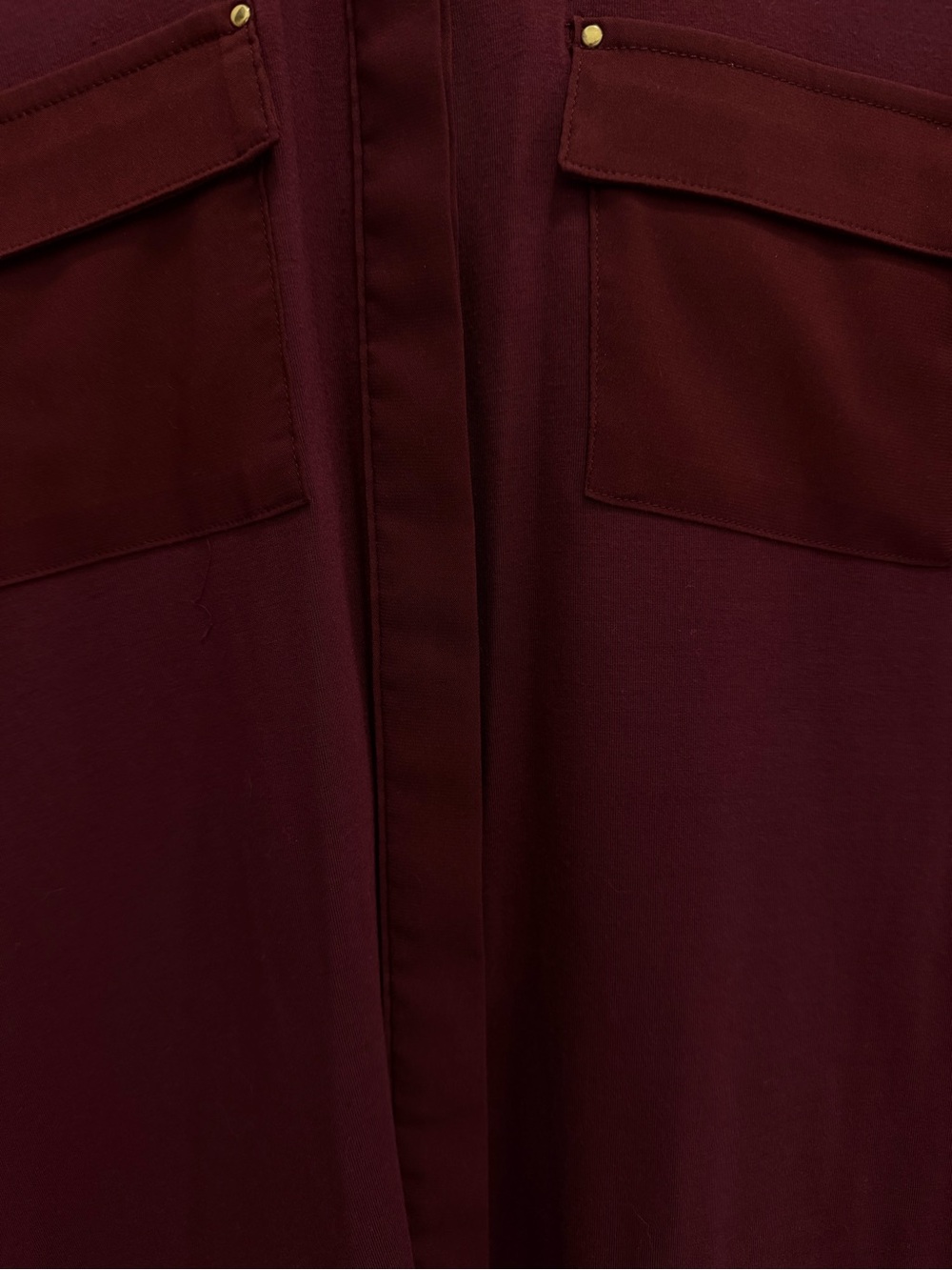 maroon blouse - Picture 3 of 7